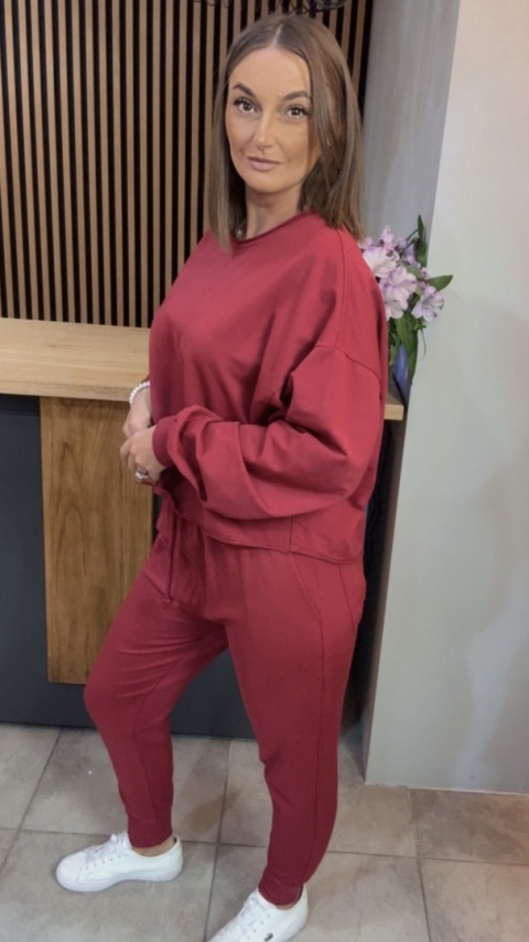 Komplet dresowy iLook Wine Red