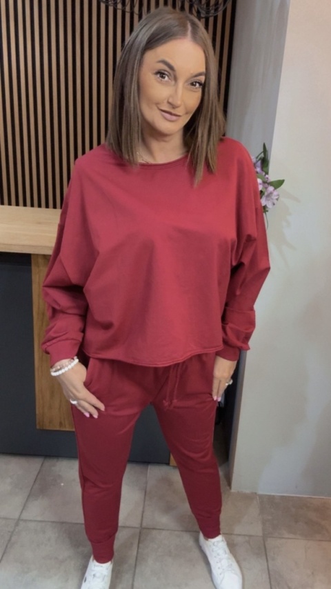 Komplet dresowy iLook Wine Red