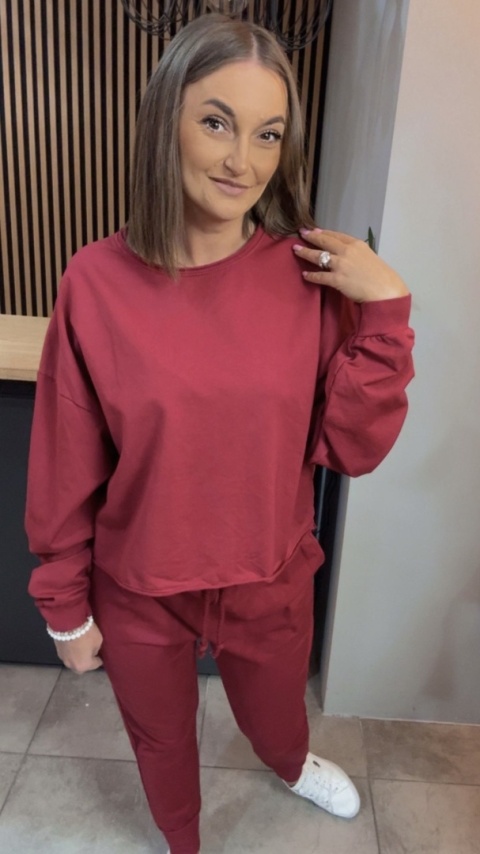 Komplet dresowy iLook Wine Red