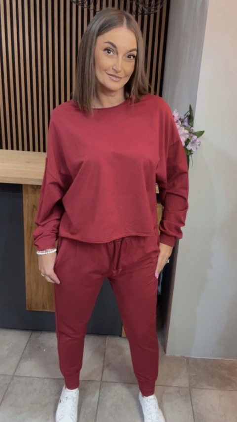 Komplet dresowy iLook Wine Red