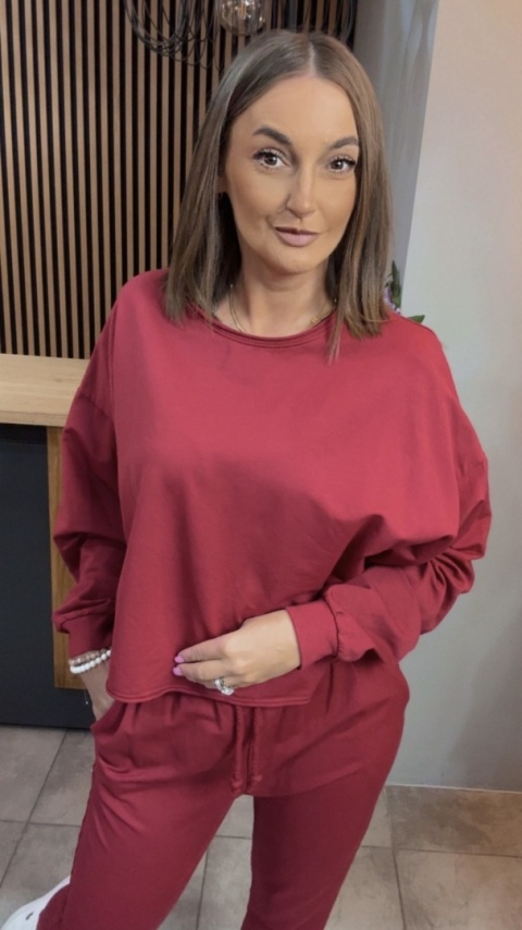 Komplet dresowy iLook Wine Red