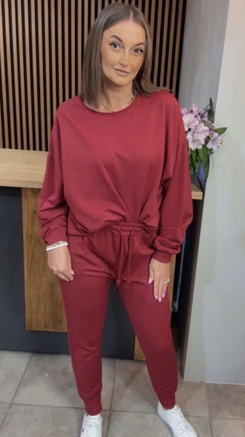 Komplet dresowy iLook Wine Red