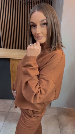 Komplet dresowy iLook Karmel