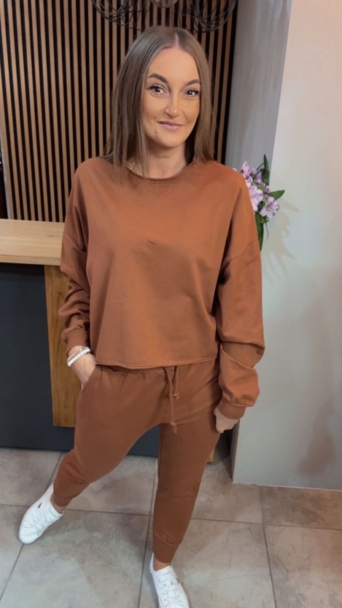 Komplet dresowy iLook Karmel