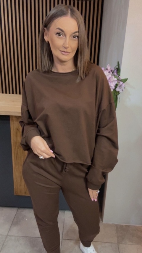 Komplet dresowy iLook Brąz
