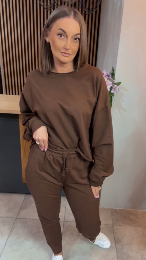 Komplet dresowy iLook Brąz