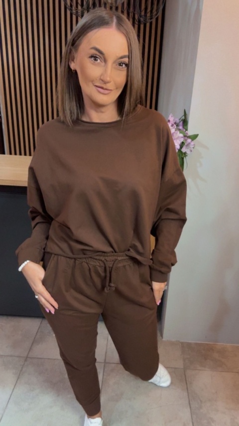 Komplet dresowy iLook Brąz