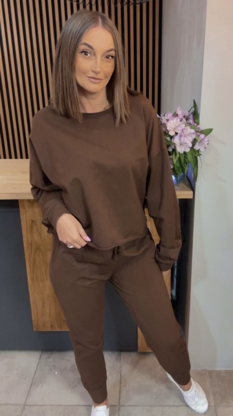 Komplet dresowy iLook Brąz