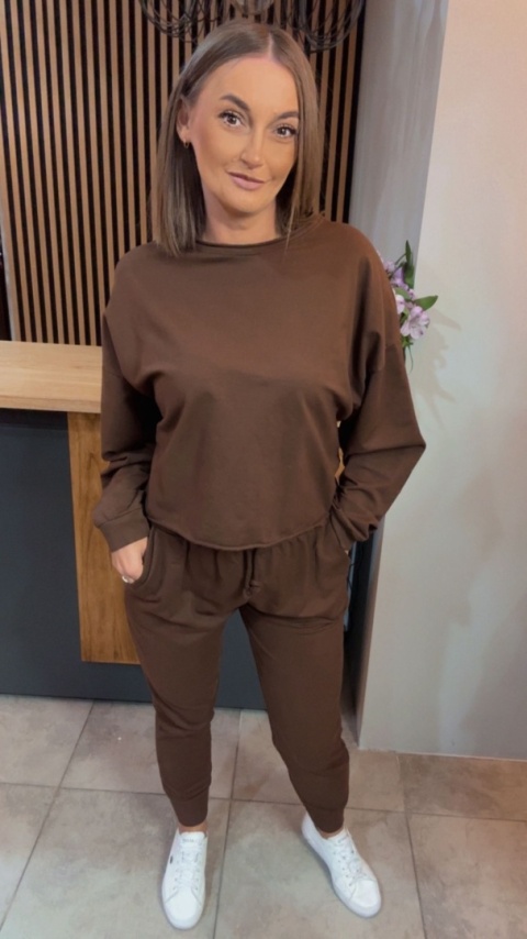 Komplet dresowy iLook Brąz