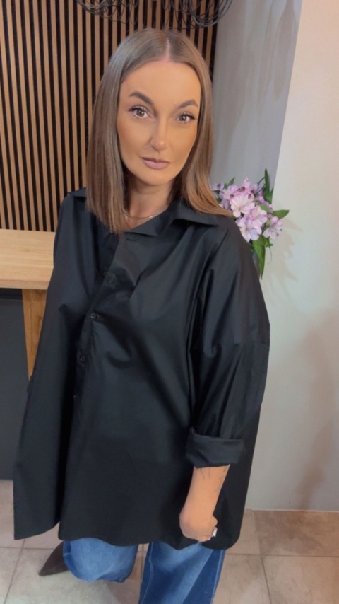 Koszula Wendy Trendy – Oversize - Czarna