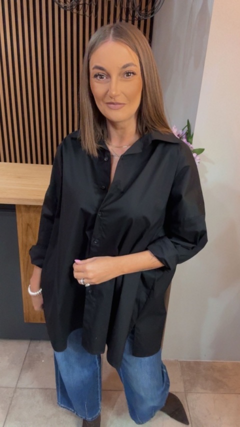 Koszula Wendy Trendy – Oversize - Czarna