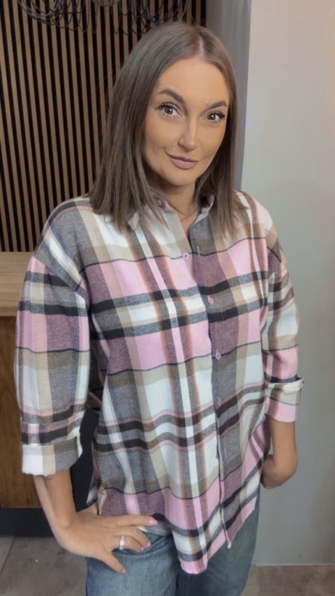 Koszula flanelowa w kratę