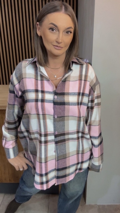 Koszula flanelowa w kratę