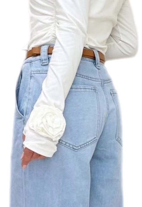 Jeansy Wide Leg – Gioya DH1043