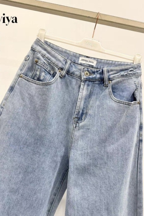 Jeansy Wide Leg Wiya WZ146