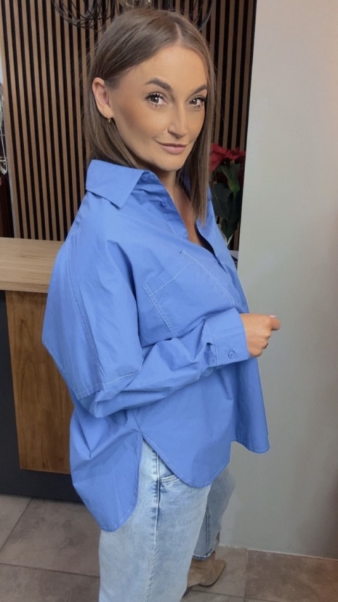 Koszula oversize Wiya W5927 – Bluette