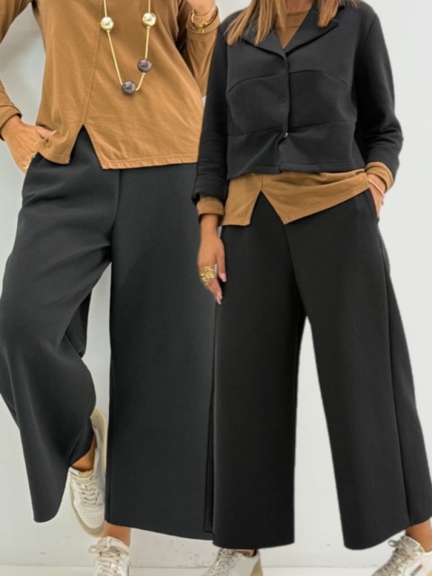 Spodnie Wendy Trendy – szerokie, eleganckie culottes