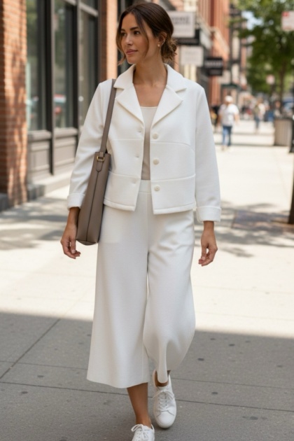 Spodnie Wendy Trendy – szerokie, eleganckie culottes