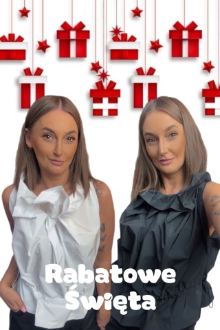 Sweter VICBEE - Argyle z szerokim kołnierzem - Grey