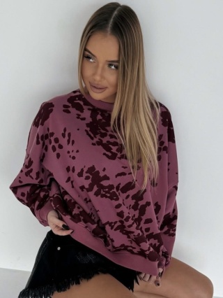 Bluza Lenoshka Burgund