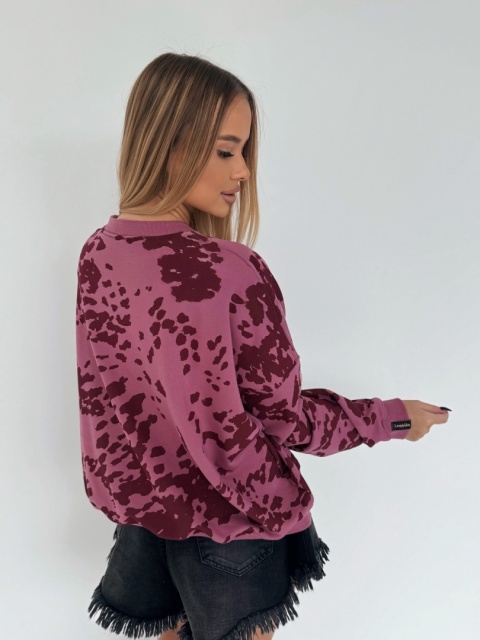 Bluza Lenoshka Burgund Bluza Lenoshka Burgund