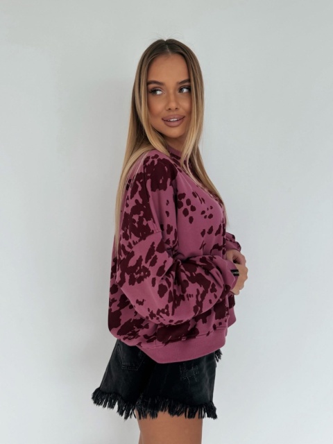 Bluza Lenoshka Burgund Bluza Lenoshka Burgund