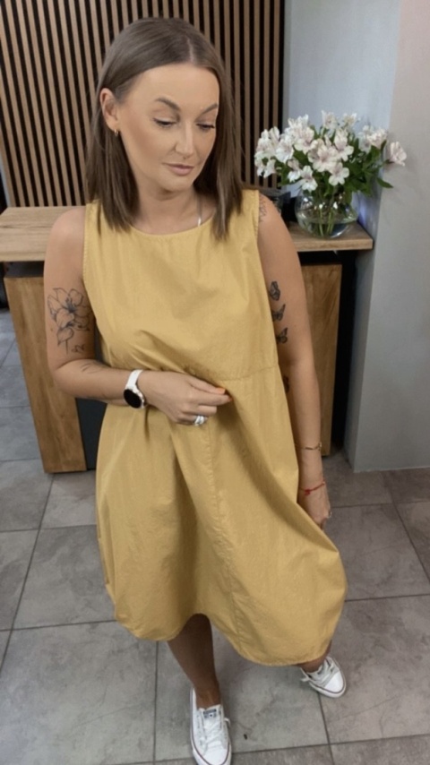 Sukienka Wendy Trendy Miodowa Sukienka Wendy Trendy Miodowa