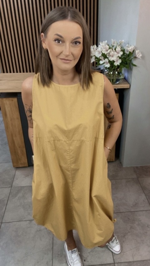 Sukienka Wendy Trendy Miodowa Sukienka Wendy Trendy Miodowa