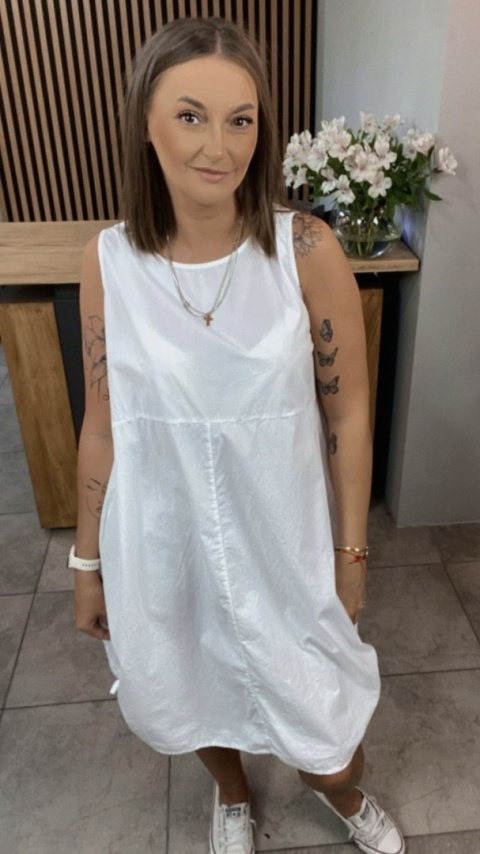 Sukienka Wendy Trendy Biała Sukienka Wendy Trendy Biała