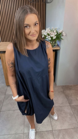 Sukienka Wendy Trendy Granatowa