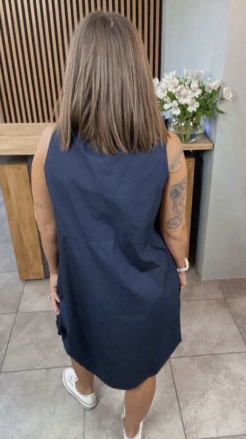 Sukienka Wendy Trendy Granatowa Sukienka Wendy Trendy Granatowa