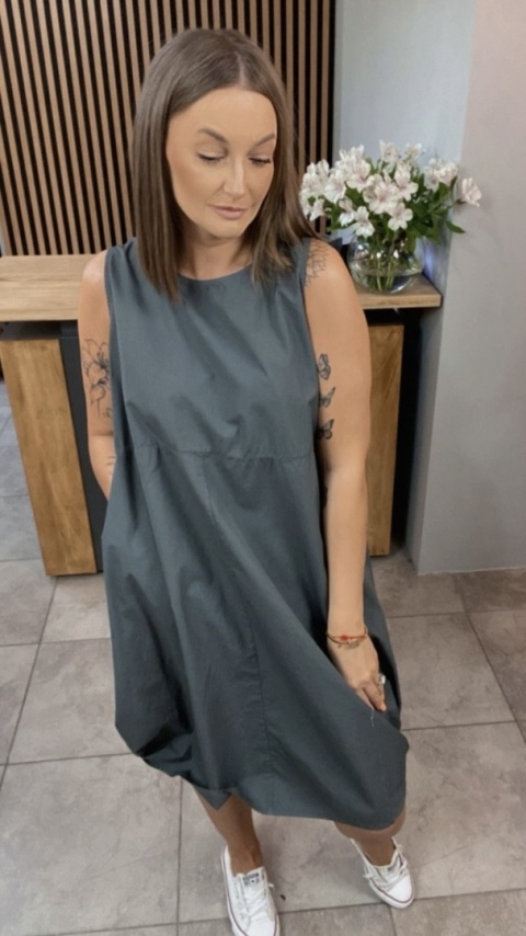Sukienka Wendy Trendy Gray Sukienka Wendy Trendy Gray