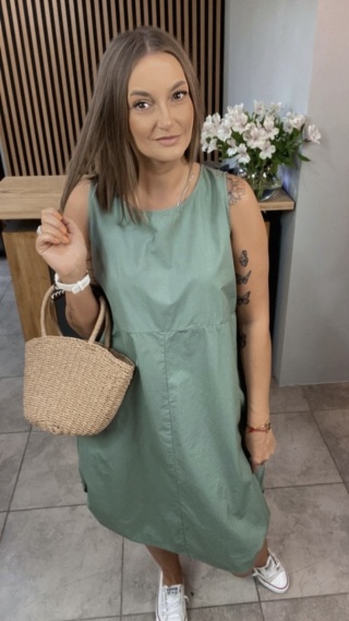 Sukienka Wendy Trendy Zielona