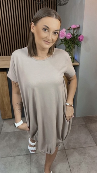 Sukienka bawełniana By Love Me -Fango