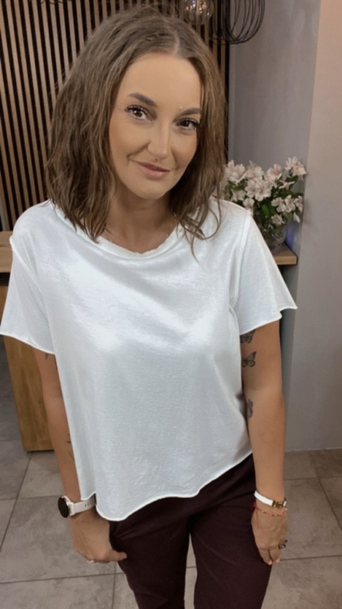 T-shirt Wendykei – Biały T-shirt Wendykei – Biały