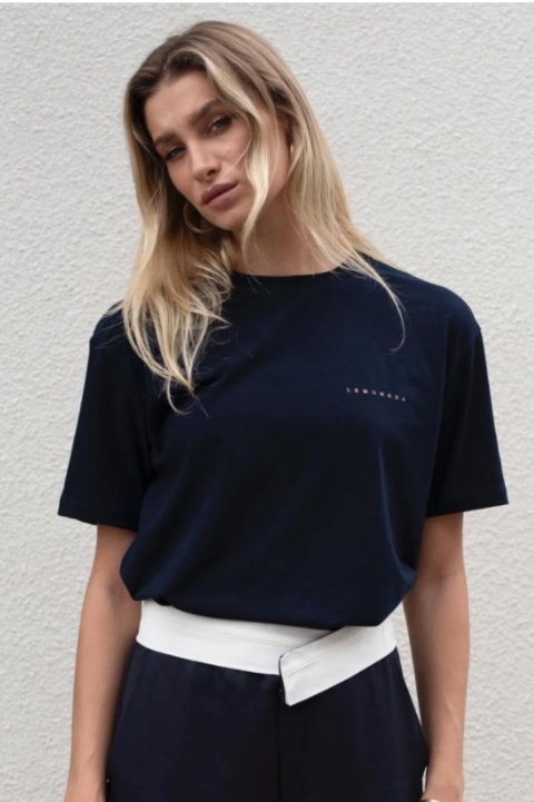 T-shirt basic LEMONADA Granat T-shirt basic LEMONADA Granat