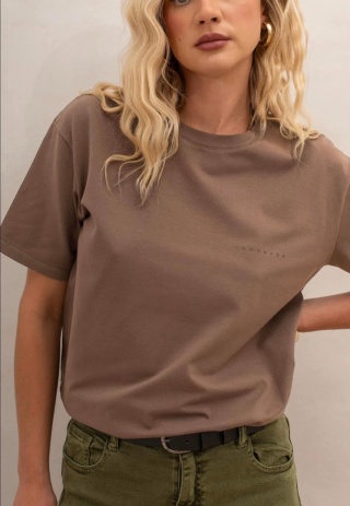 T-shirt basic LEMONADA Cappuccino
