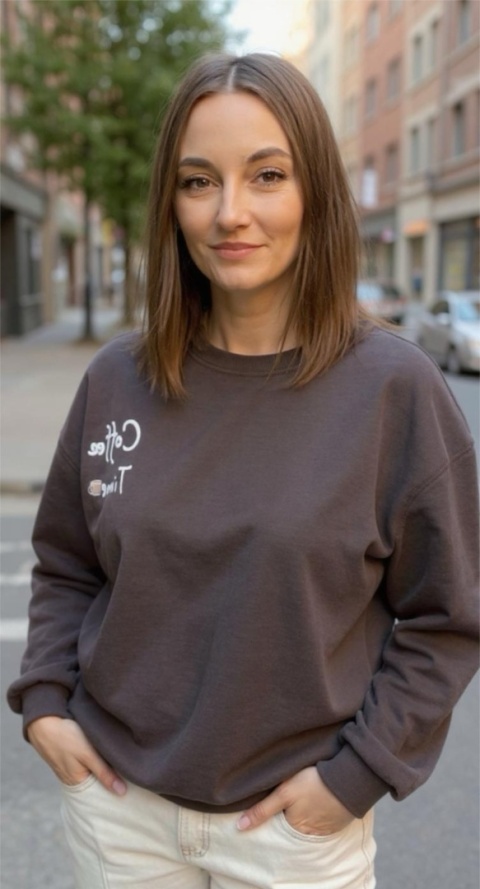 Bluza Coffe Time Czekolada