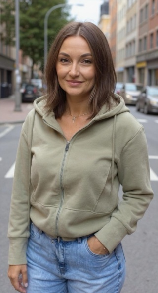 Bluza Krótka , Rozpinana JOY Zielona