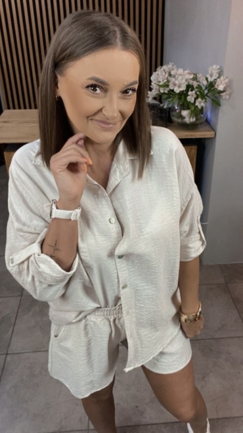 Komplet Sweetissima Beżowy
