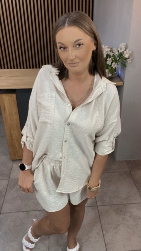 Komplet Sweetissima Beżowy