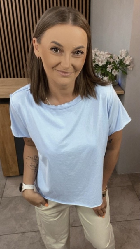 T-shirt Wendykei – Blue T-shirt Wendykei – Blue