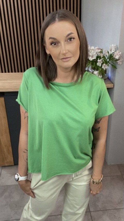T-shirt Wendykei – Zieleń Trawiasta T-shirt Wendykei – Zieleń Trawiasta