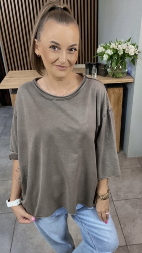 Bluzka MUJEA - Czekolada