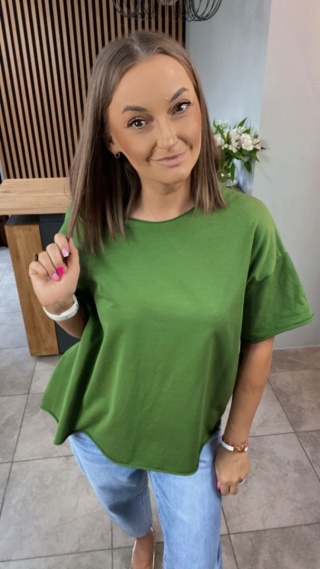 Bluzka surowa Wendy Trendy – Zielony
