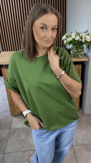 Bluzka surowa Wendy Trendy – Zielony
