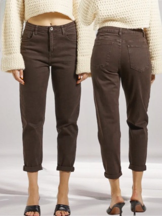 Jeansy 3D Denim – Czekolada