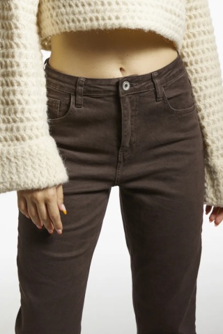Jeansy 3D Denim – Czekolada