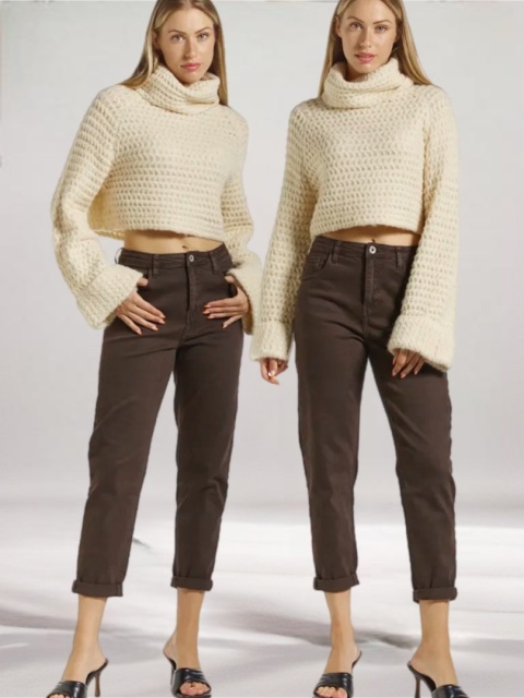 Jeansy 3D Denim – Czekolada Jeansy 3D Denim – Czekolada