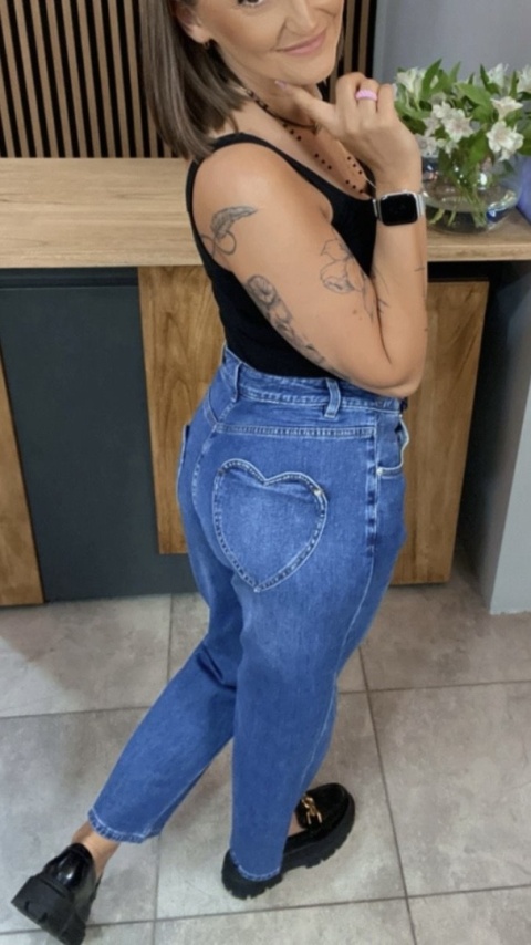 Jeansy Wiya Denim Days – Serca